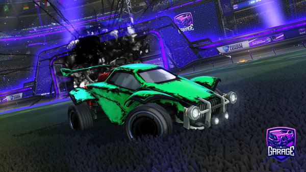 A Rocket League car design from 24KaratRL