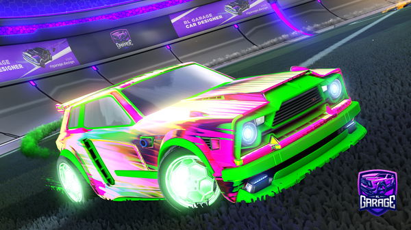 A Rocket League car design from LividFalcon