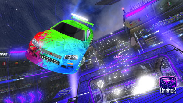 A Rocket League car design from Bellboy2010