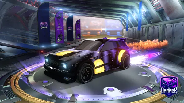 A Rocket League car design from __Juice__