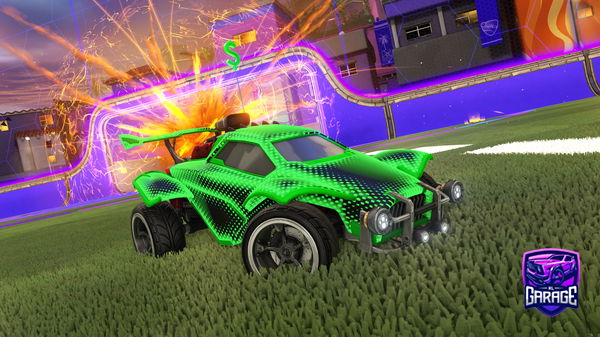 A Rocket League car design from lennox35