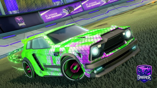 A Rocket League car design from dinogod444