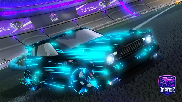 A Rocket League car design from NoMansSkyPlayer