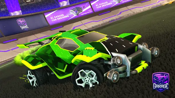 A Rocket League car design from McBigTony