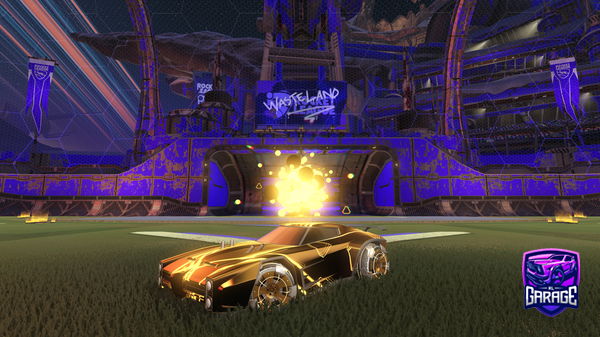 A Rocket League car design from Rxvinx