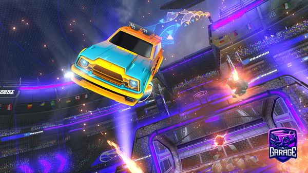 A Rocket League car design from void_public