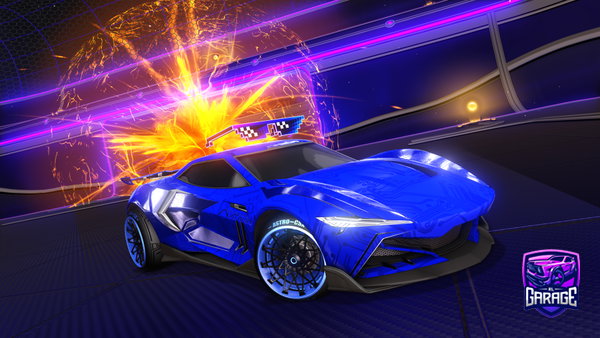 A Rocket League car design from tornado199