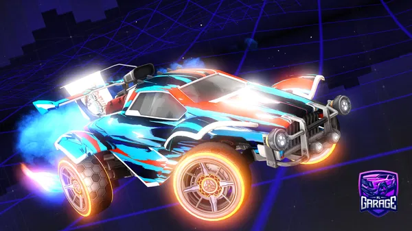 A Rocket League car design from abspielen
