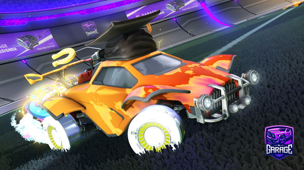 A Rocket League car design from Colognekid