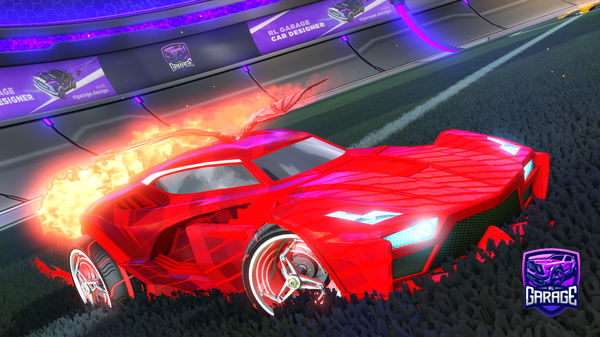 A Rocket League car design from Pippo_0309