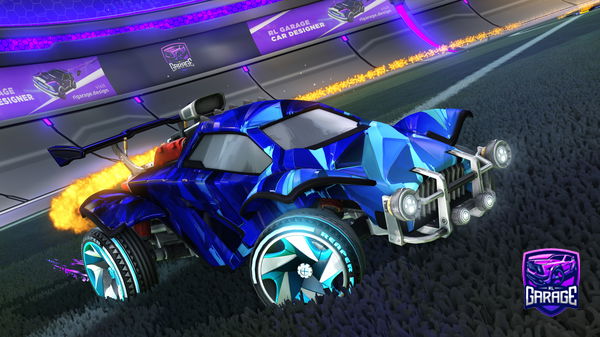 A Rocket League car design from shgr