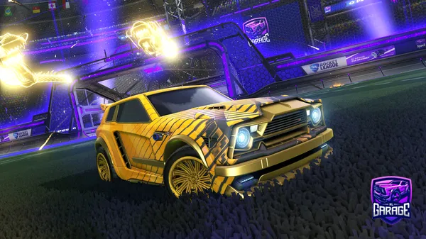 A Rocket League car design from Mdmd1735