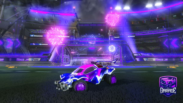 A Rocket League car design from Lennonmcd_12