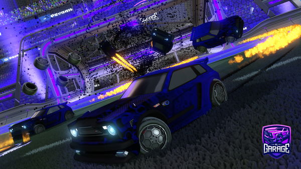 A Rocket League car design from whitewarrior11