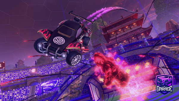 A Rocket League car design from unskippable_ad