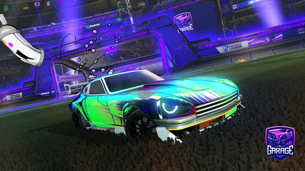 A Rocket League car design from Poweredplayer