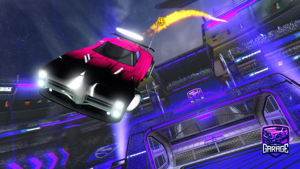 A Rocket League car design from BlossomedXD