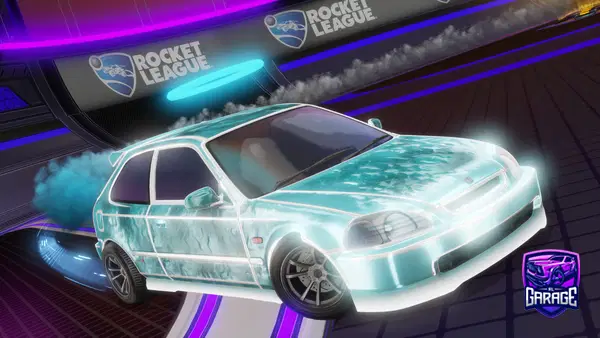 A Rocket League car design from AboutGoldfish40