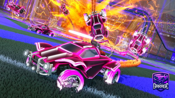 A Rocket League car design from Ghost_On_PS4