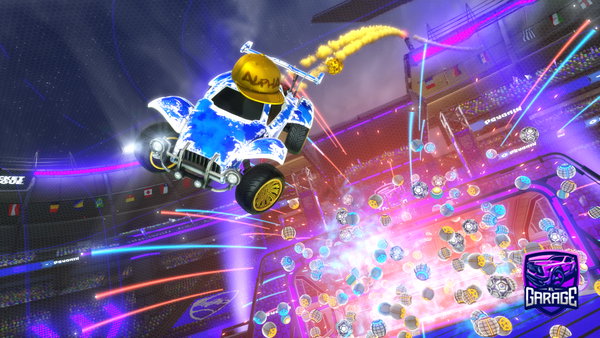 A Rocket League car design from DreadPheonix8042