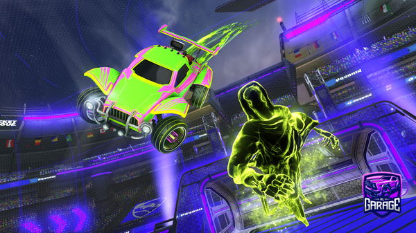 A Rocket League car design from Fishy7286