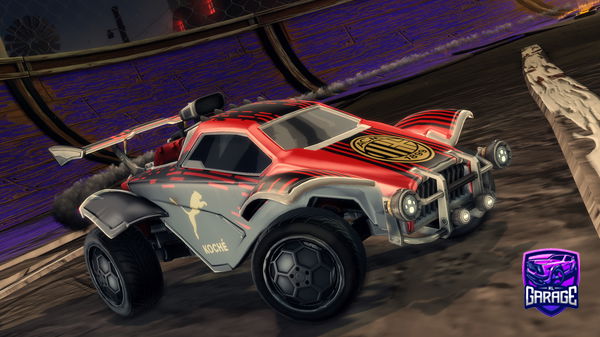 A Rocket League car design from Finn150909