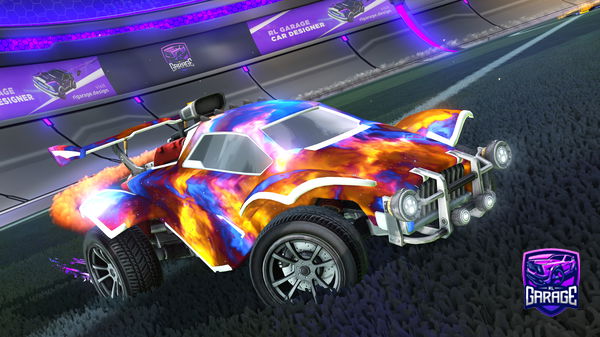 A Rocket League car design from ChuckFighting