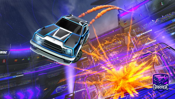 A Rocket League car design from JWR_With13Nuts