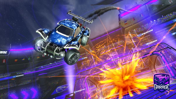 A Rocket League car design from Uchiha_shadow000