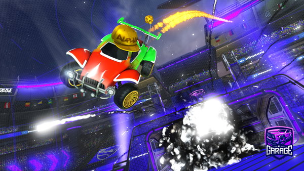 A Rocket League car design from ferre_rl