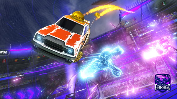 A Rocket League car design from Dominiczek5502