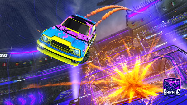 A Rocket League car design from gamermdm11