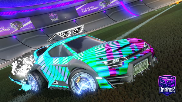 A Rocket League car design from Rxspect1369