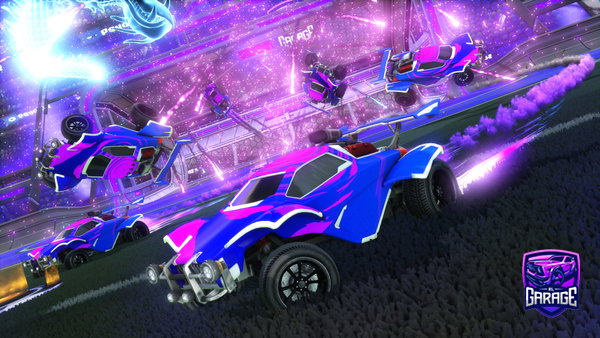 A Rocket League car design from lUiSoRRL