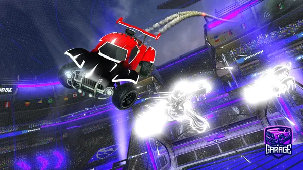 A Rocket League car design from Tobi7658