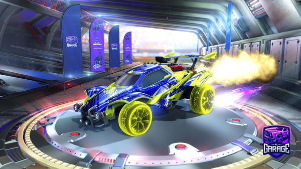A Rocket League car design from Whatasave556