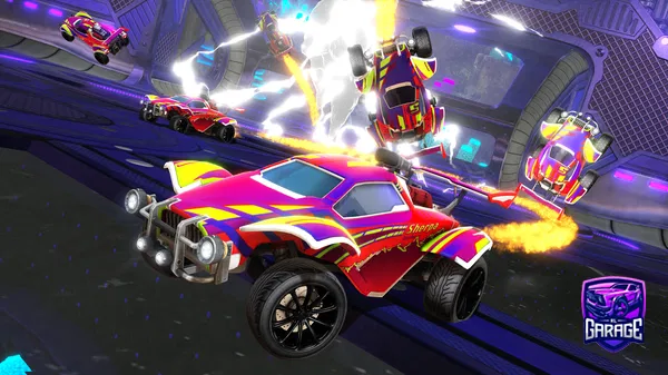 A Rocket League car design from TheCbomb23