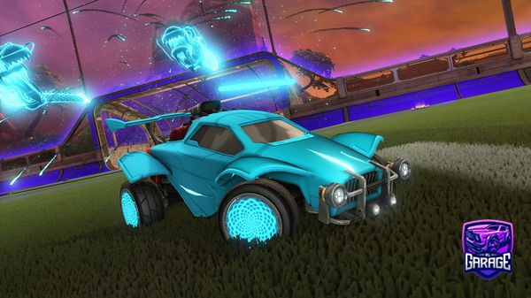 A Rocket League car design from South_rl