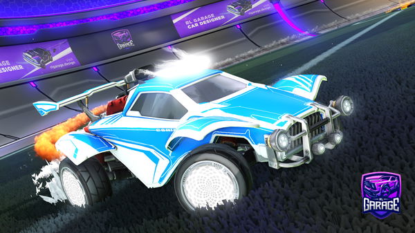 A Rocket League car design from Riqiol