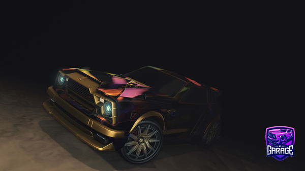 A Rocket League car design from PRGNUGGET