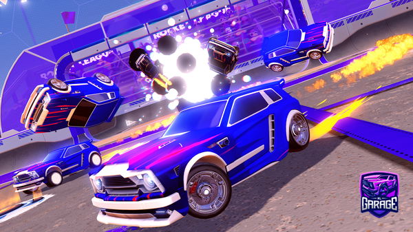 A Rocket League car design from SandFiregock16