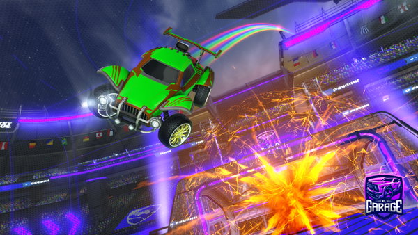 A Rocket League car design from Sharify35