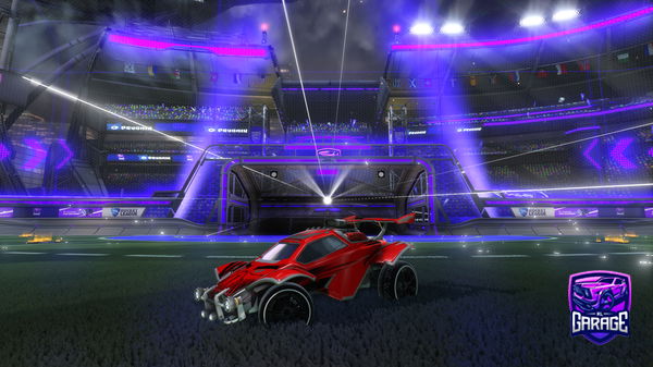 A Rocket League car design from ITFC_Chendall