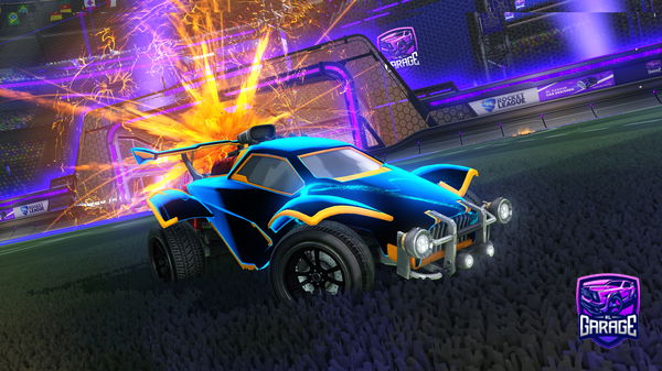 A Rocket League car design from Legendary_Raul