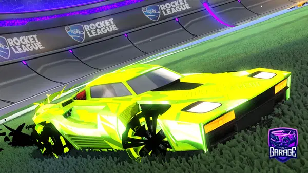 A Rocket League car design from xltrr