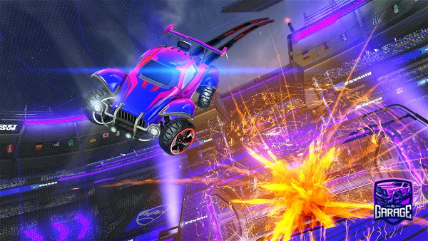 A Rocket League car design from fyabr34ther