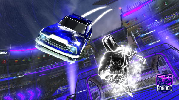 A Rocket League car design from metaking02