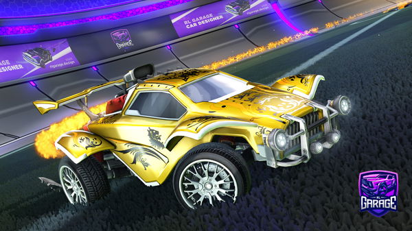 A Rocket League car design from GeauxRl