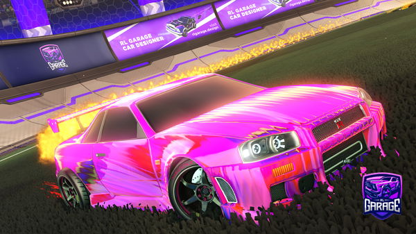 A Rocket League car design from NiceBasilisk1141