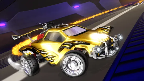 A Rocket League car design from Letsgo12